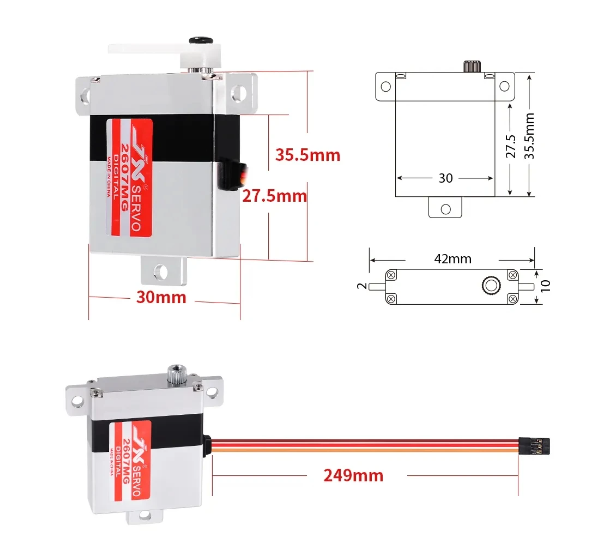Servo drive JX Servo PDI-2607MG