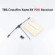 TBS Crossfire Nano RX PRO receiver with Immortal T antenna 15x9 cm
