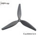 Propellers HQProp Cine8 (8X4.5X3) Black-Glass Fiber Reinforced Nylon (1 pc CW + 1 pc CCW)