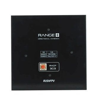 Panel directional antenna 3.3G RHCP RUSHFPV Range+ 15Dbi, SMA-Male