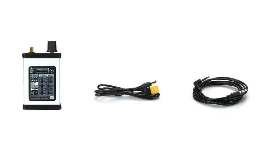 VRX 3.3G 8CH RUSHFPV 3G3 video receiver for FPV drones with antenna